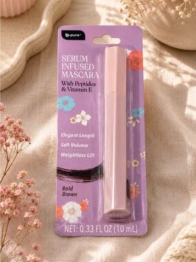 b-pure Serum Infused Mascara in Bold Brown
